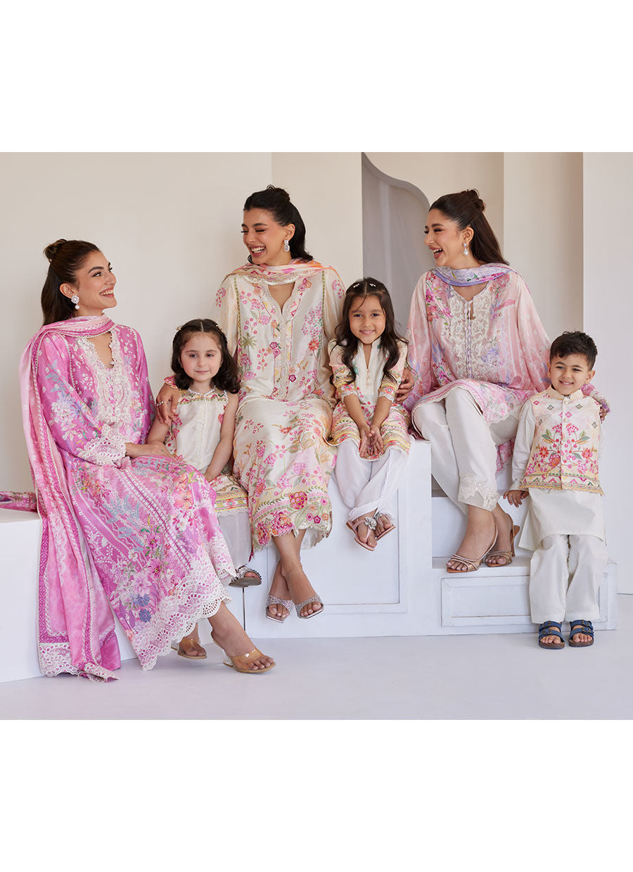 Faye Ivory Shirt And Dupatta