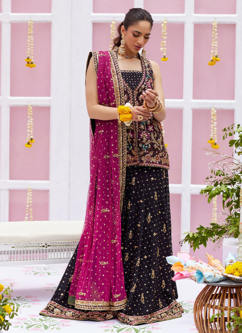 Nayra Block Printed Shirt And Dhaka