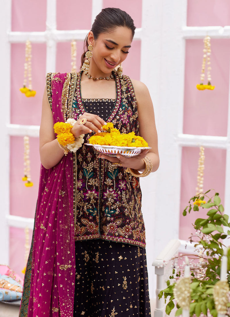 Nayra Block Printed Shirt And Dhaka