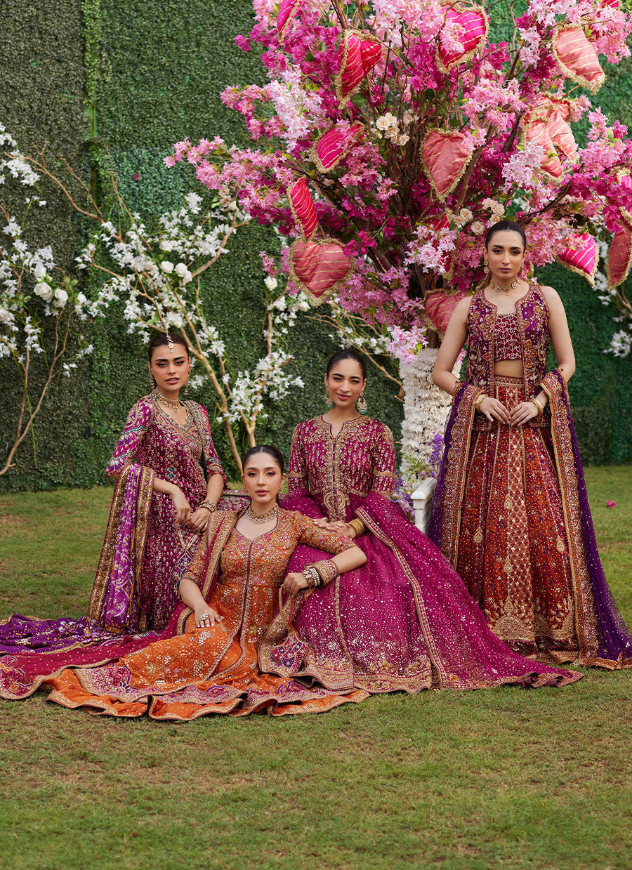 Mireya Burnt Orange Kalidaar