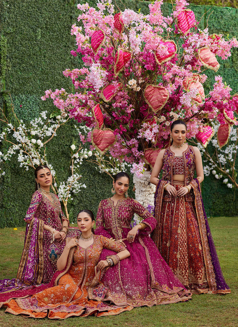 Leena Block Printed Lehnga And Jacket