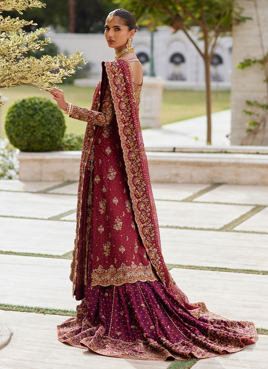 Shahbanu Crimson Bridal