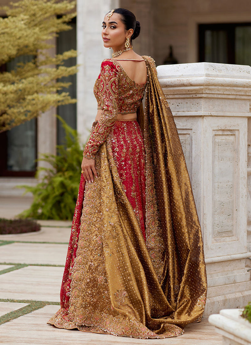 Mahvash Scarlet Lehnga Choli