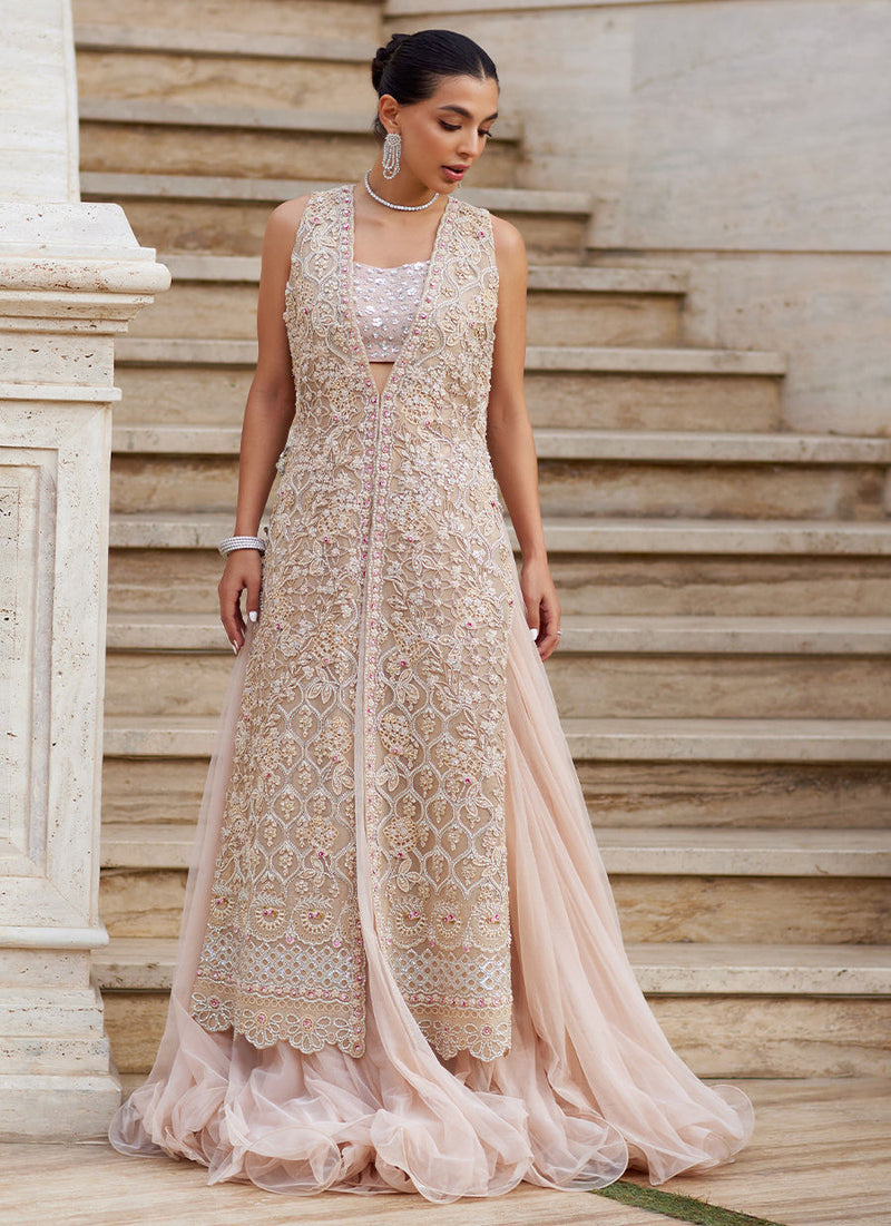 Gulzarey Organza Jacket