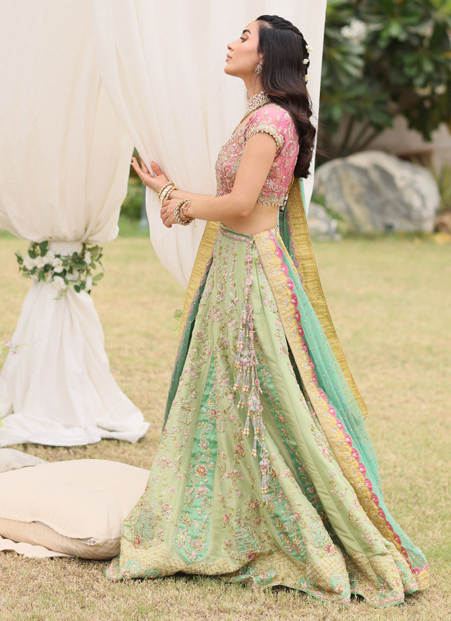 Talia Pastel Lehnga Choli