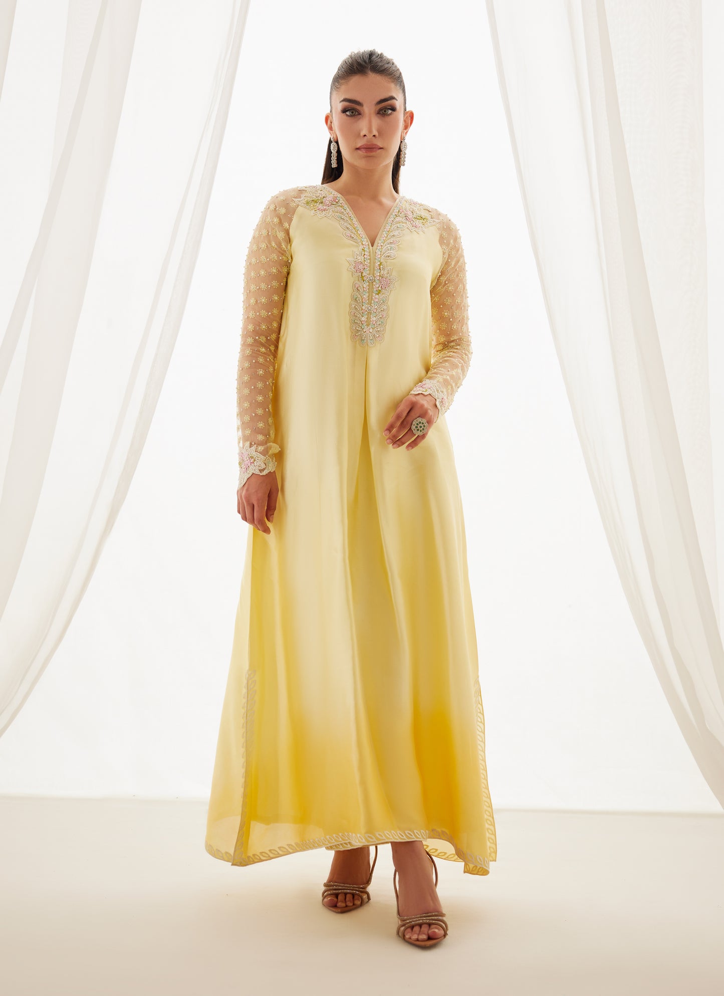 Inez Lemon Ombre Shirt