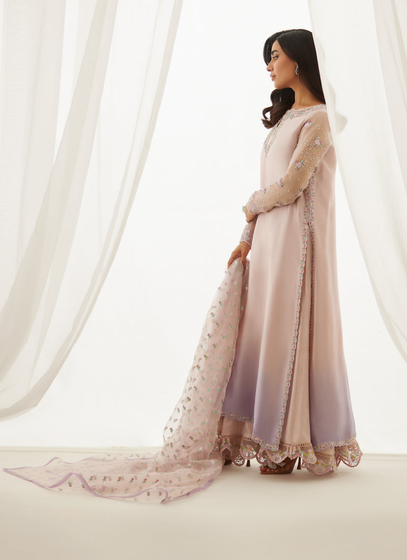 Blaise Lavender Shirt And Dupatta