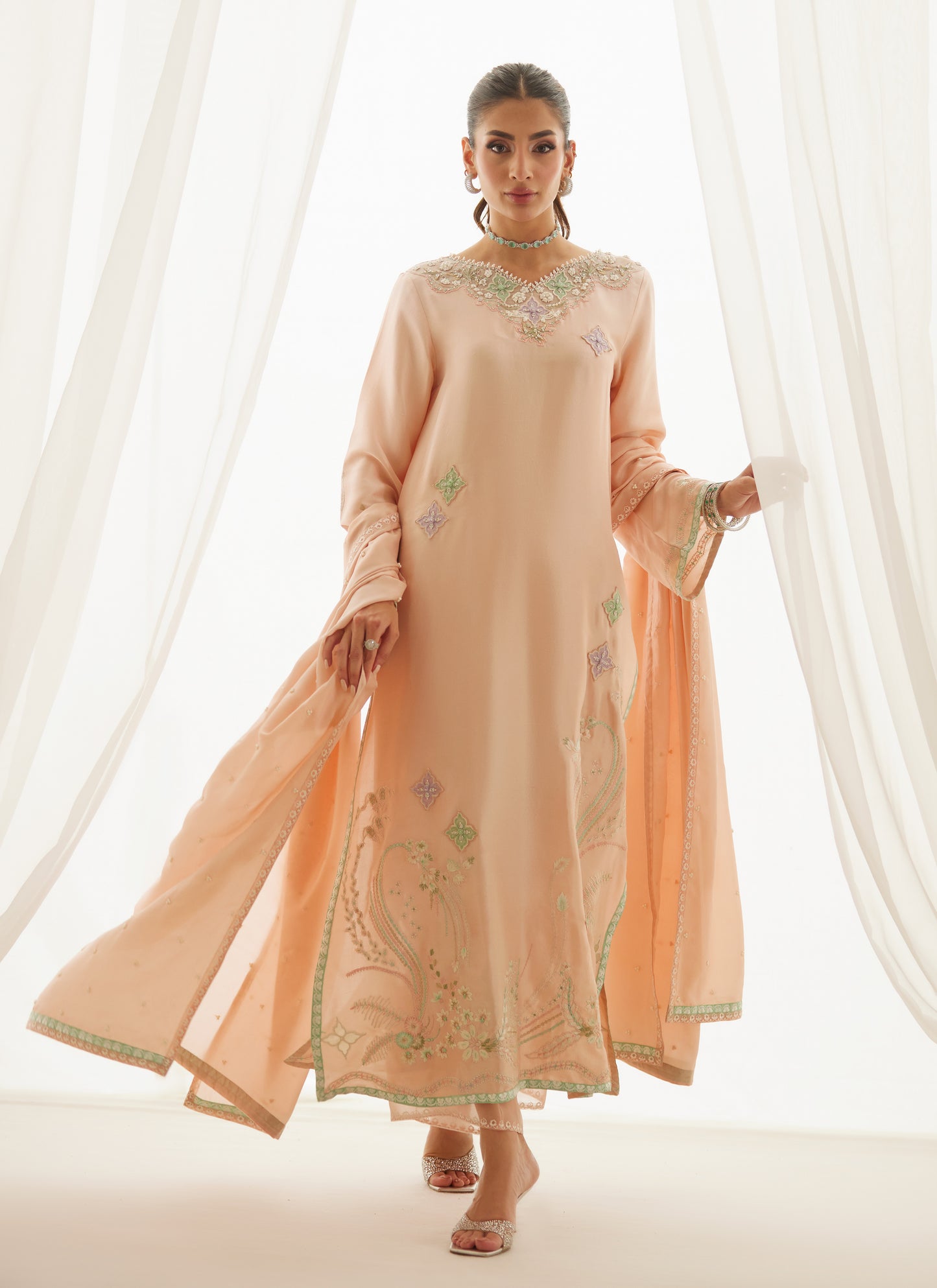 Corvina Shirt And Dupatta