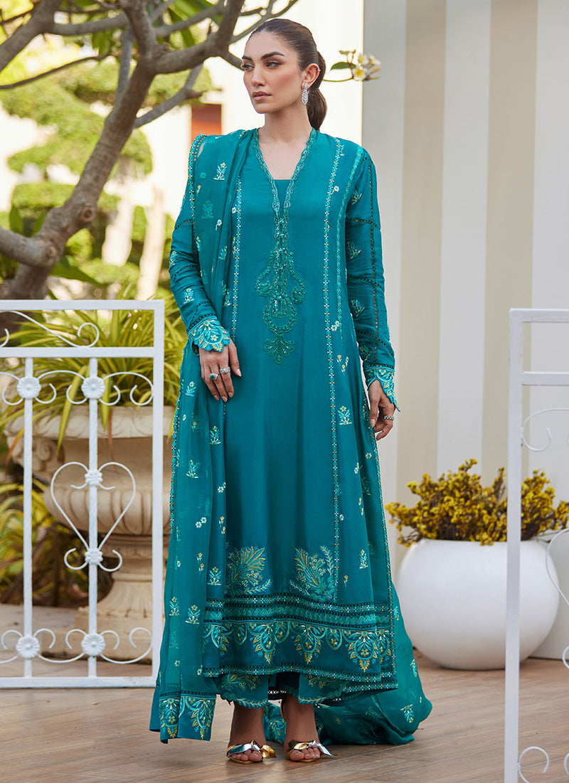 Leni Emerald Kalidaar and Dupatta