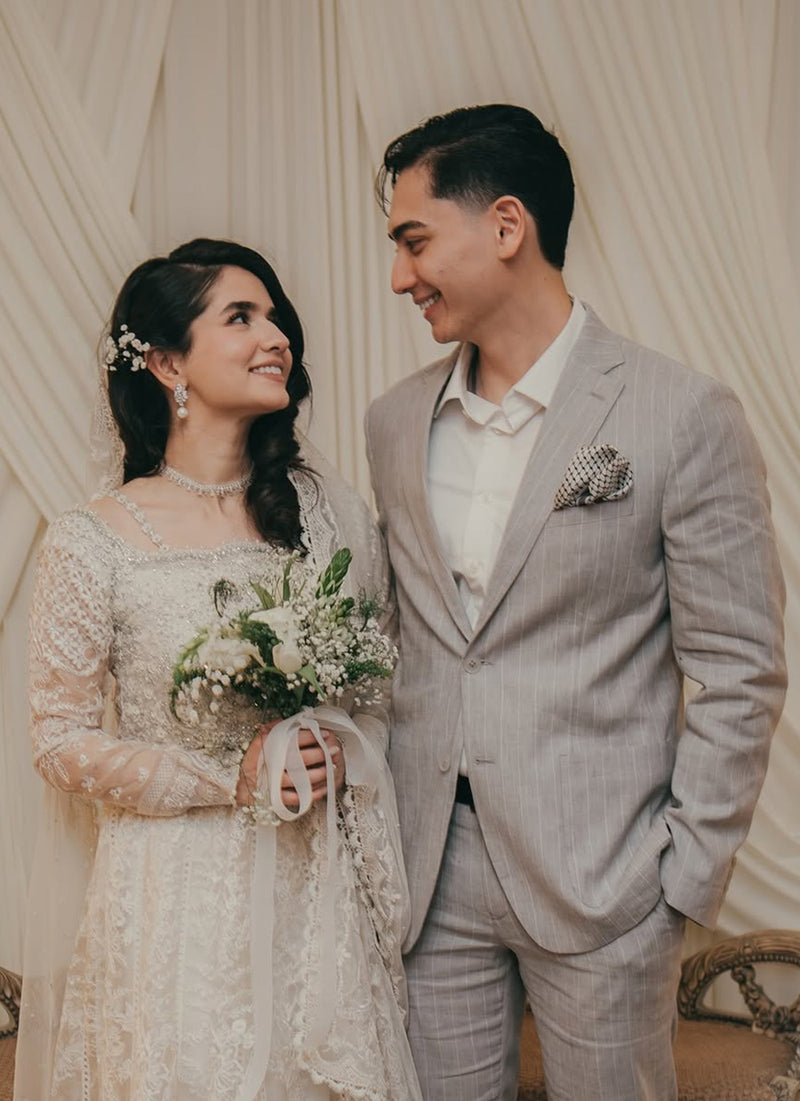 A Perfectly Ethereal Bridal Look