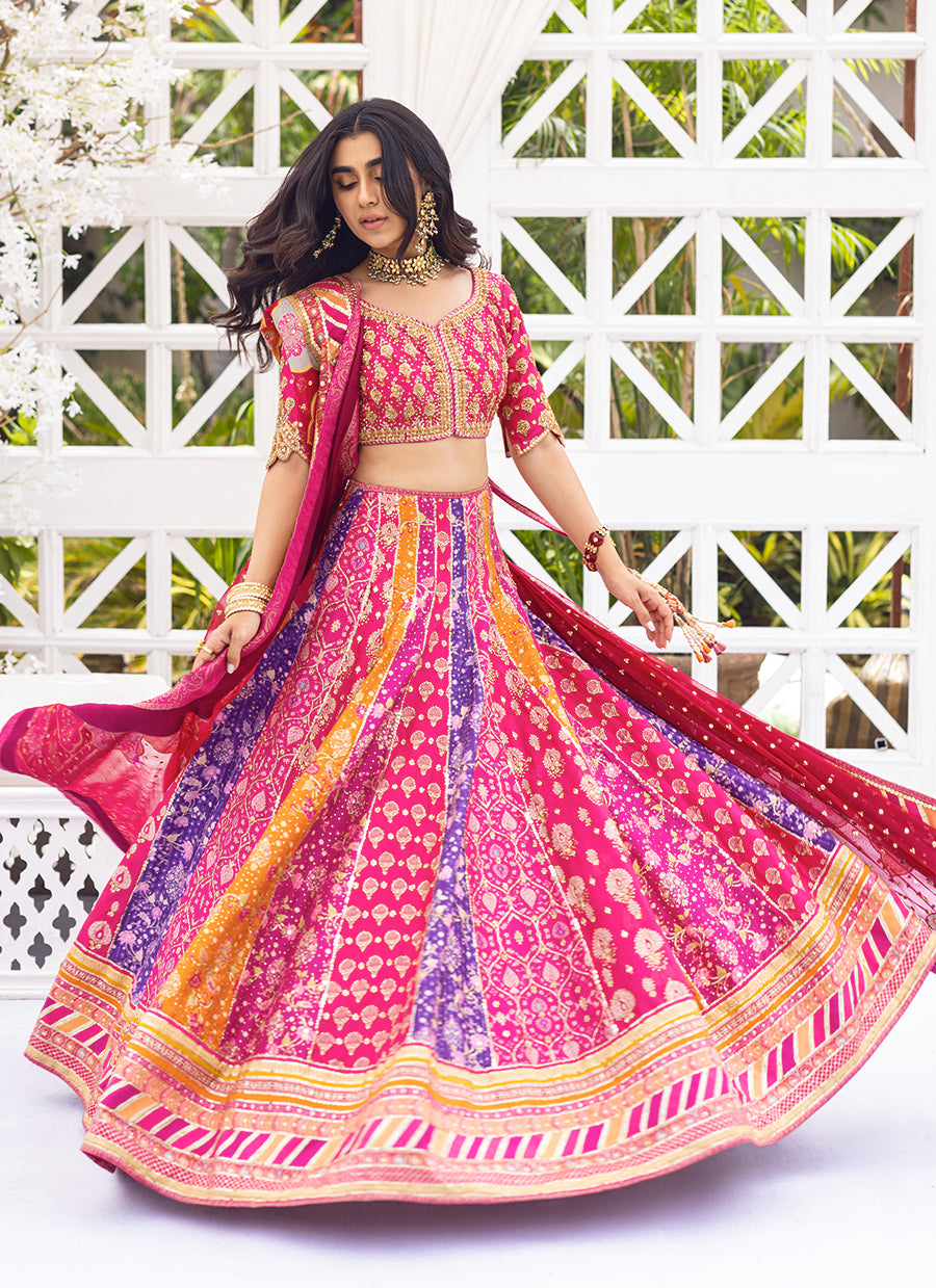 Savin Printed Lehenga Choli