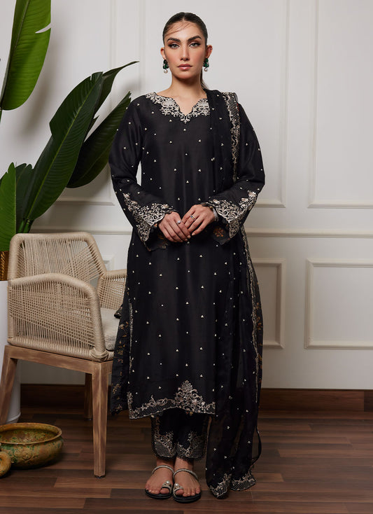 Nubia Onyx Shirt And Dupatta