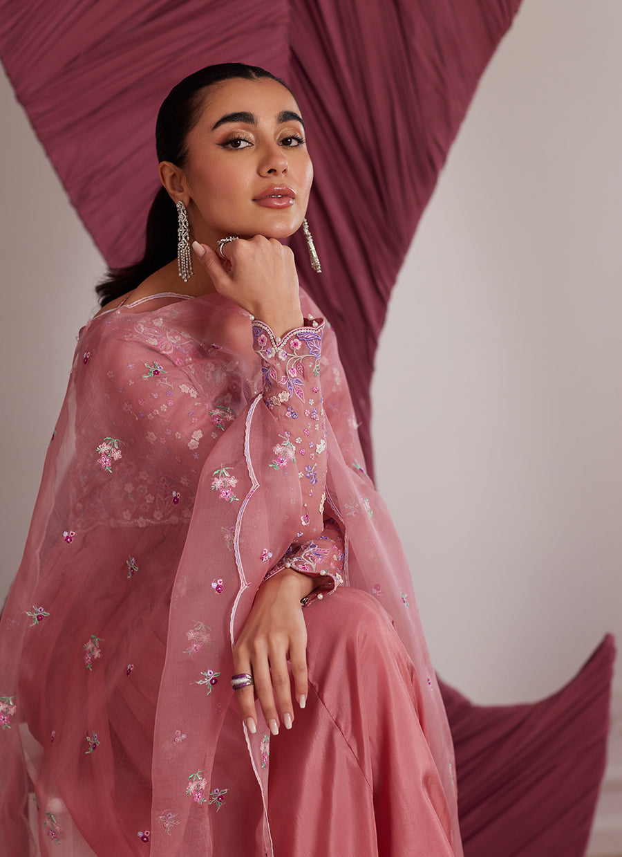 Wylie Watermelon Kalidaar And Dupatta