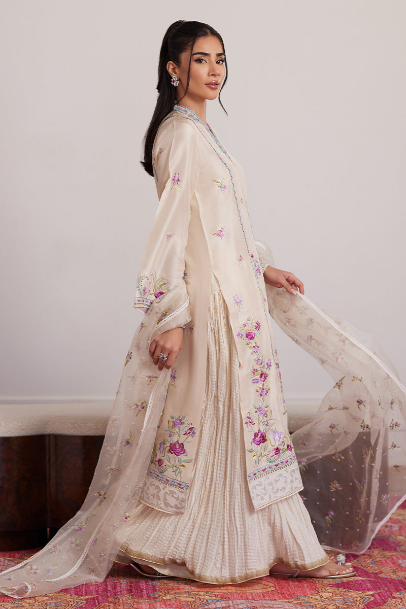 Lexie Ivory Shirt And Dupatta