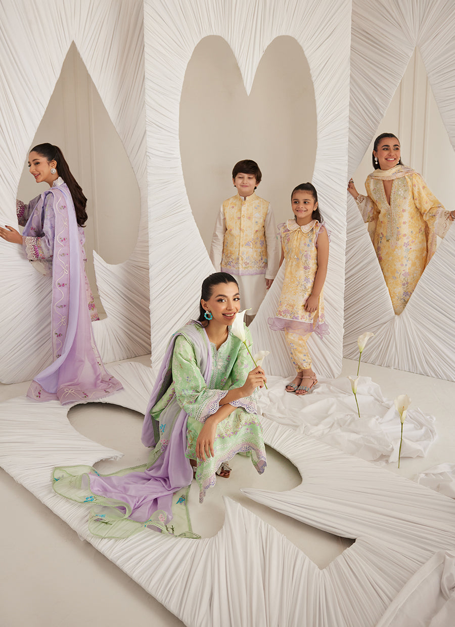 Gemma Lemon Shirt and Dupatta