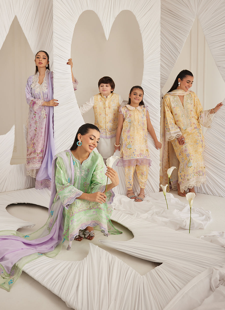 Gemma Lemon Shirt and Dupatta