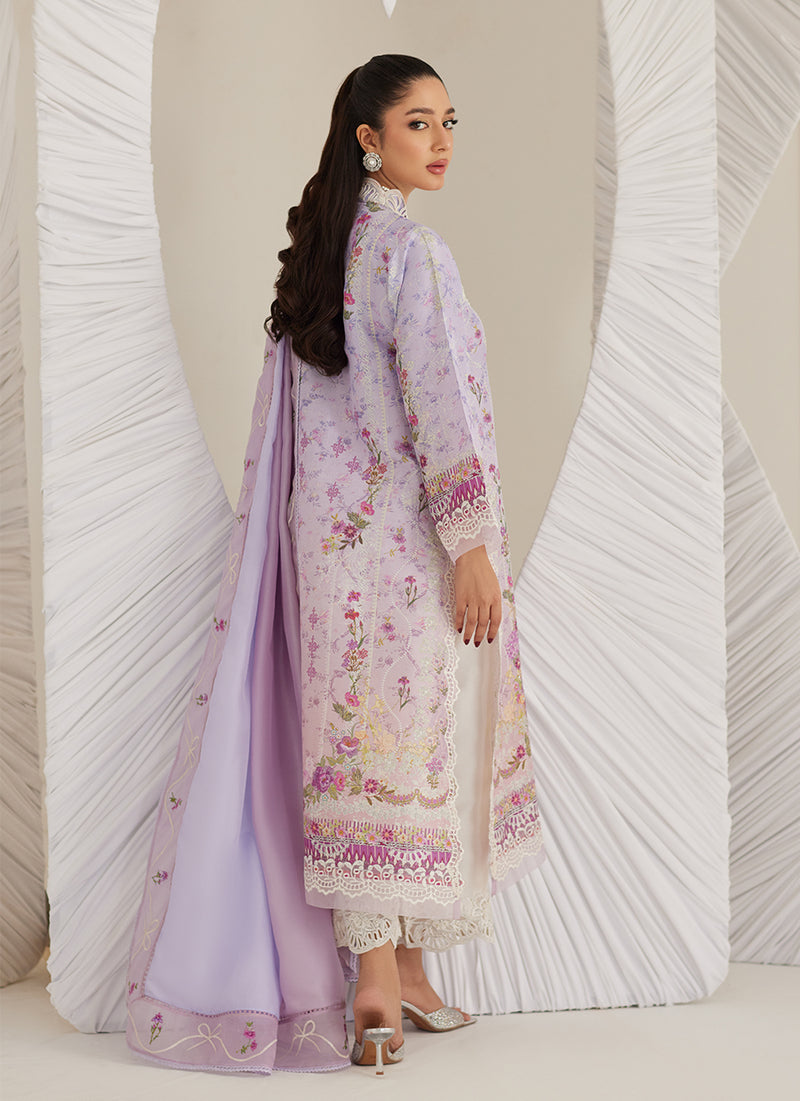 Polina Ombre Shirt and Dupatta