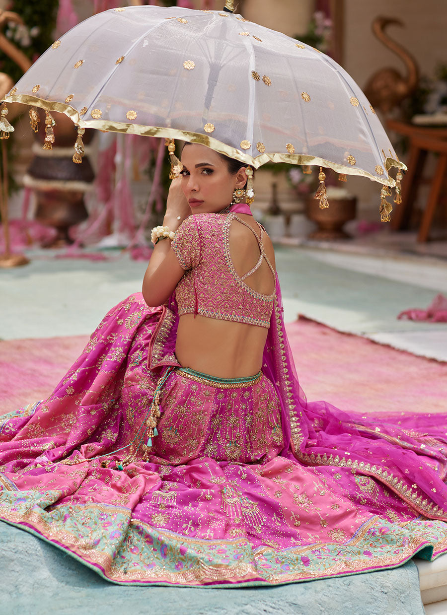 Parisa Hot Pink Lehenga Choli