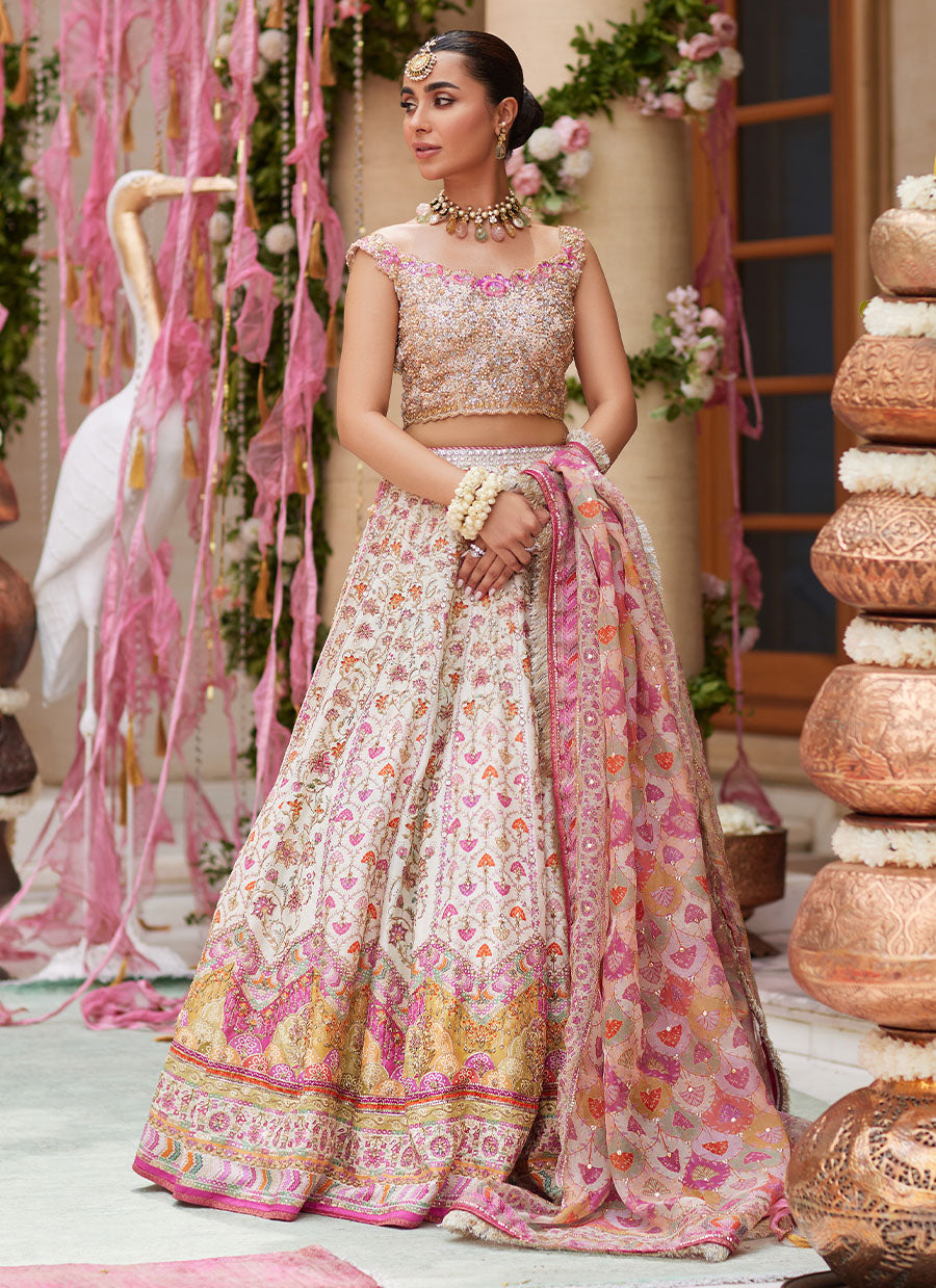 Rinesa Ivory Lehenga Choli