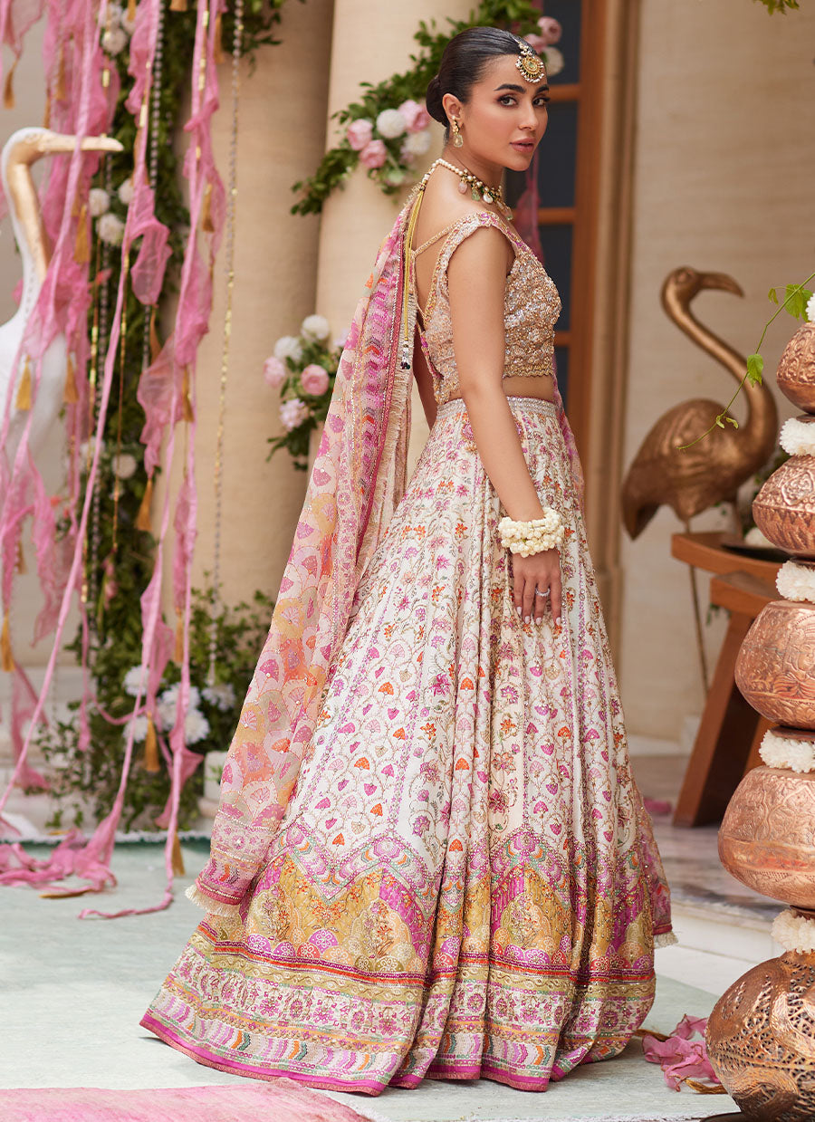 Rinesa Ivory Lehenga Choli