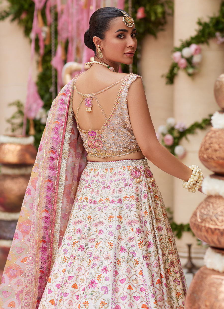 Rinesa Ivory Lehenga Choli