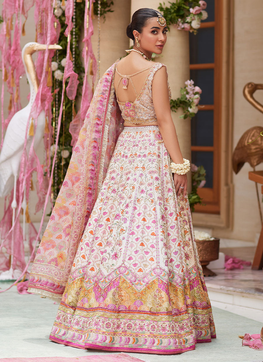 Rinesa Ivory Lehenga Choli