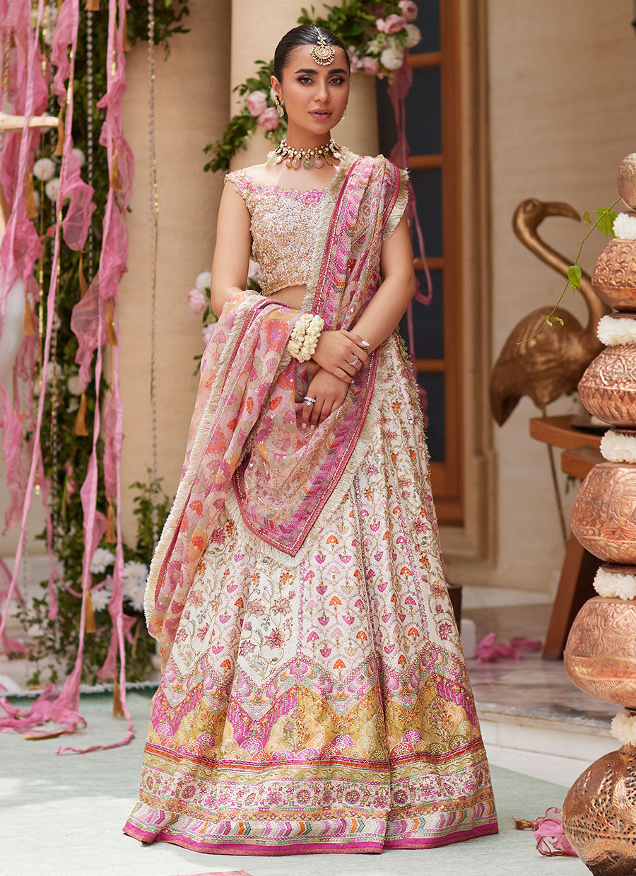 Rinesa Ivory Lehenga Choli