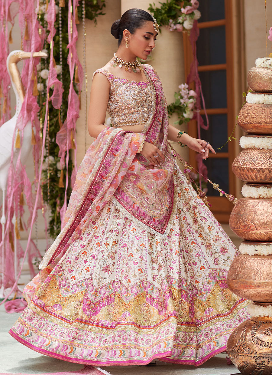 Rinesa Ivory Lehenga Choli