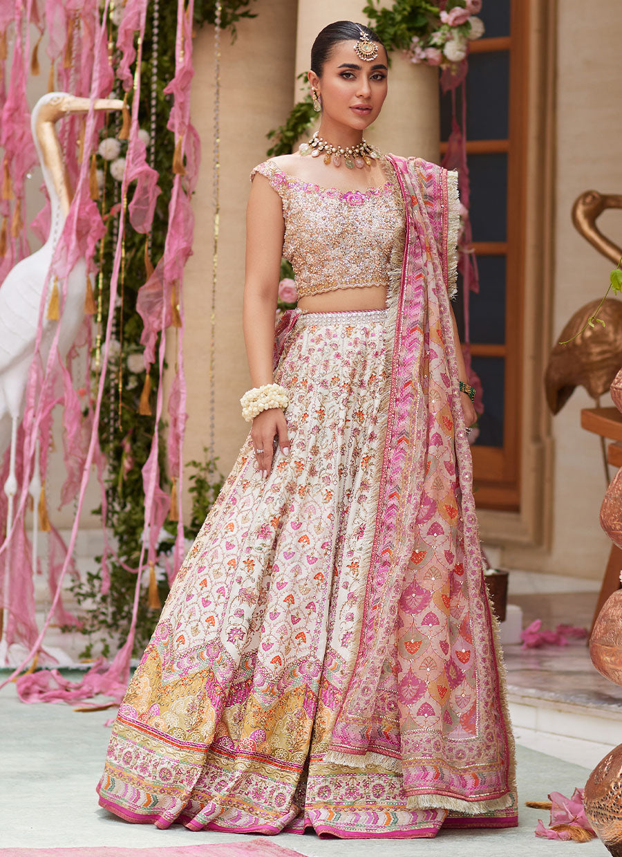 Rinesa Ivory Lehenga Choli