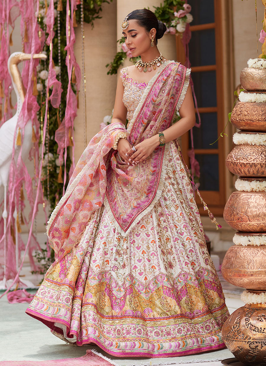 Rinesa Ivory Lehenga Choli