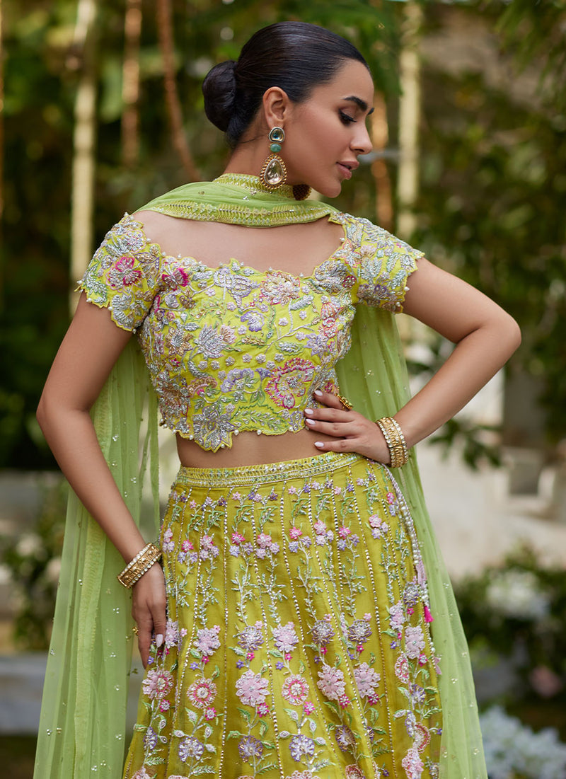 Nora Kiwi Lehenga Choli