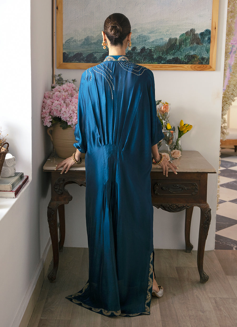 Nami Teal Kaftan