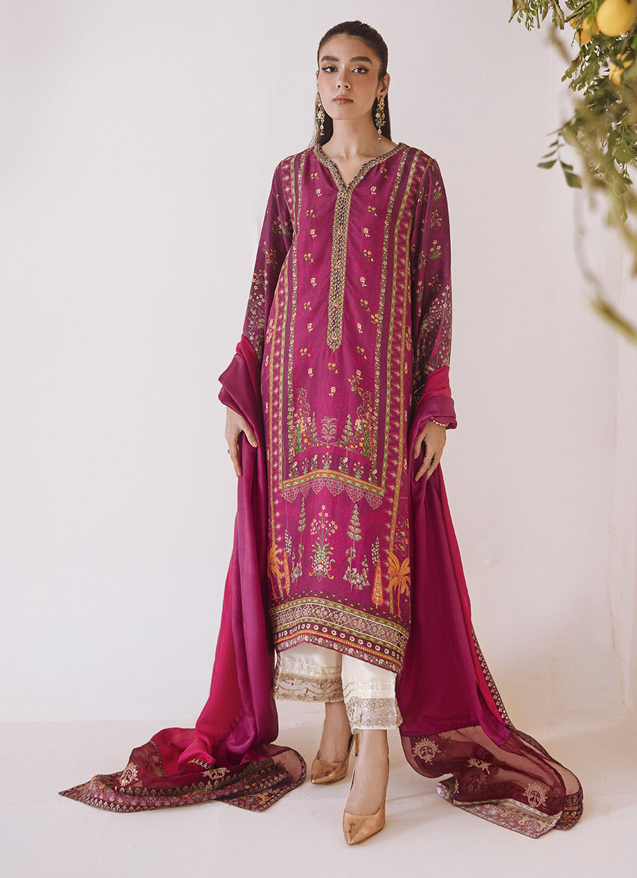 Sabahat Shirt And Dupatta