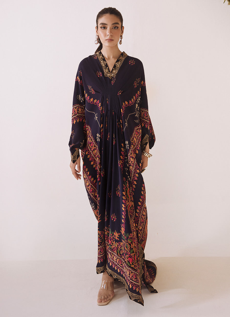 Ziva Navy Kaftan