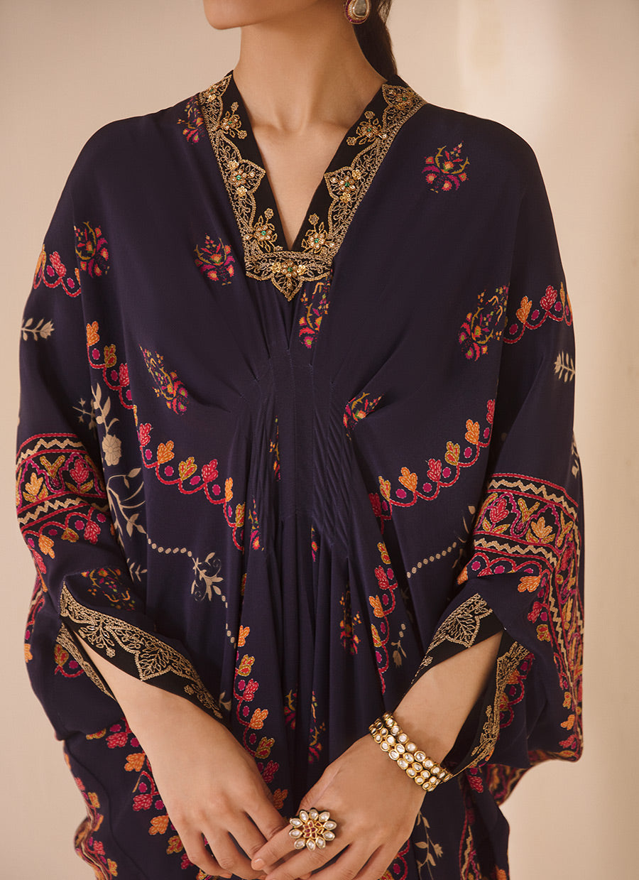 Ziva Navy Kaftan