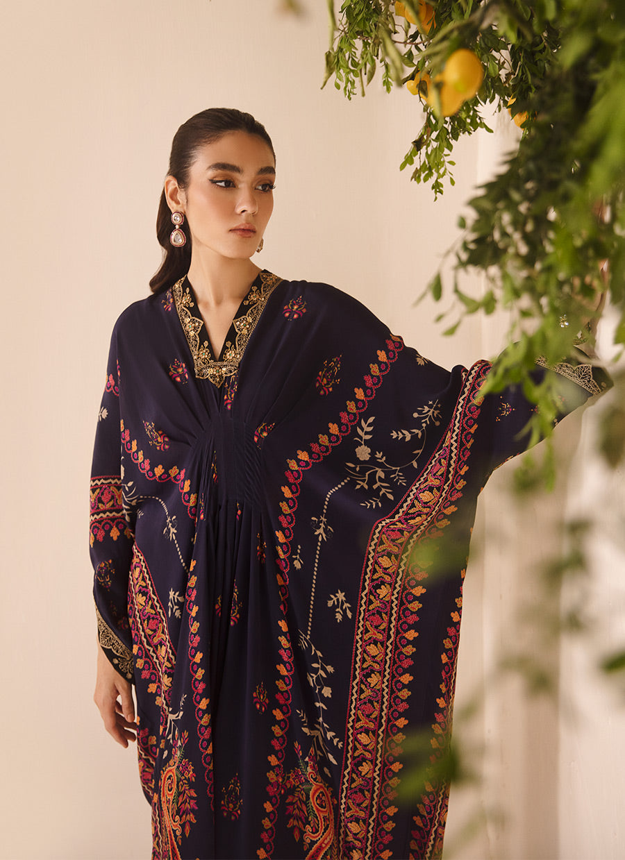 Ziva Navy Kaftan