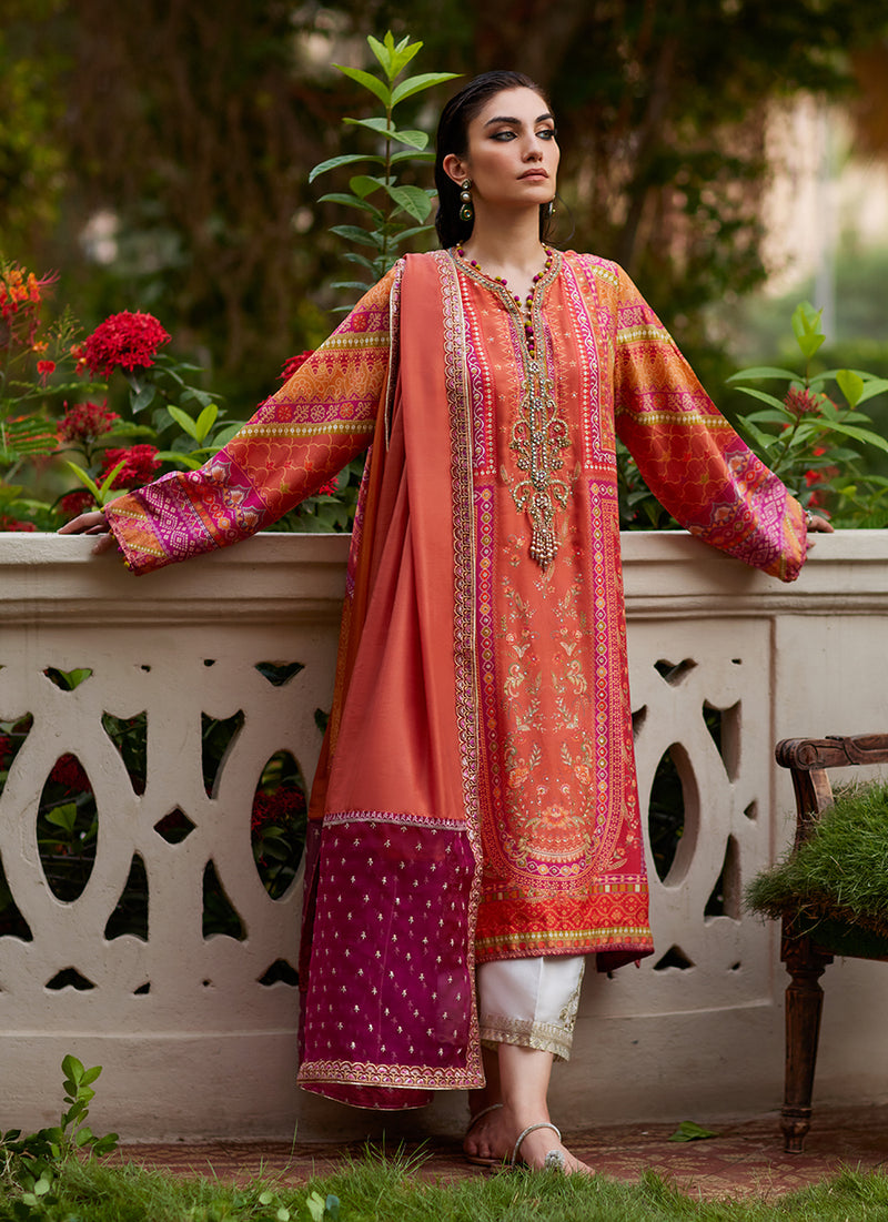 Fadil Shirt And Dupatta