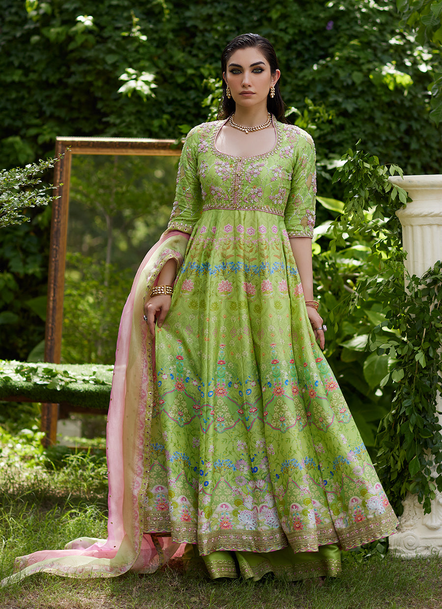 Limees Kalidaar With Dupatta