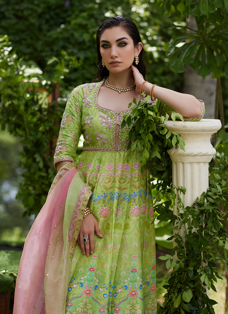 Limees Kalidaar With Dupatta