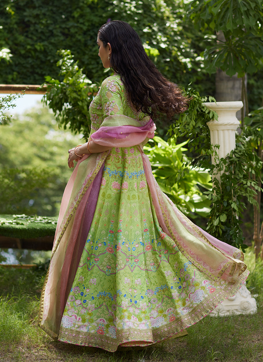 Limees Kalidaar With Dupatta