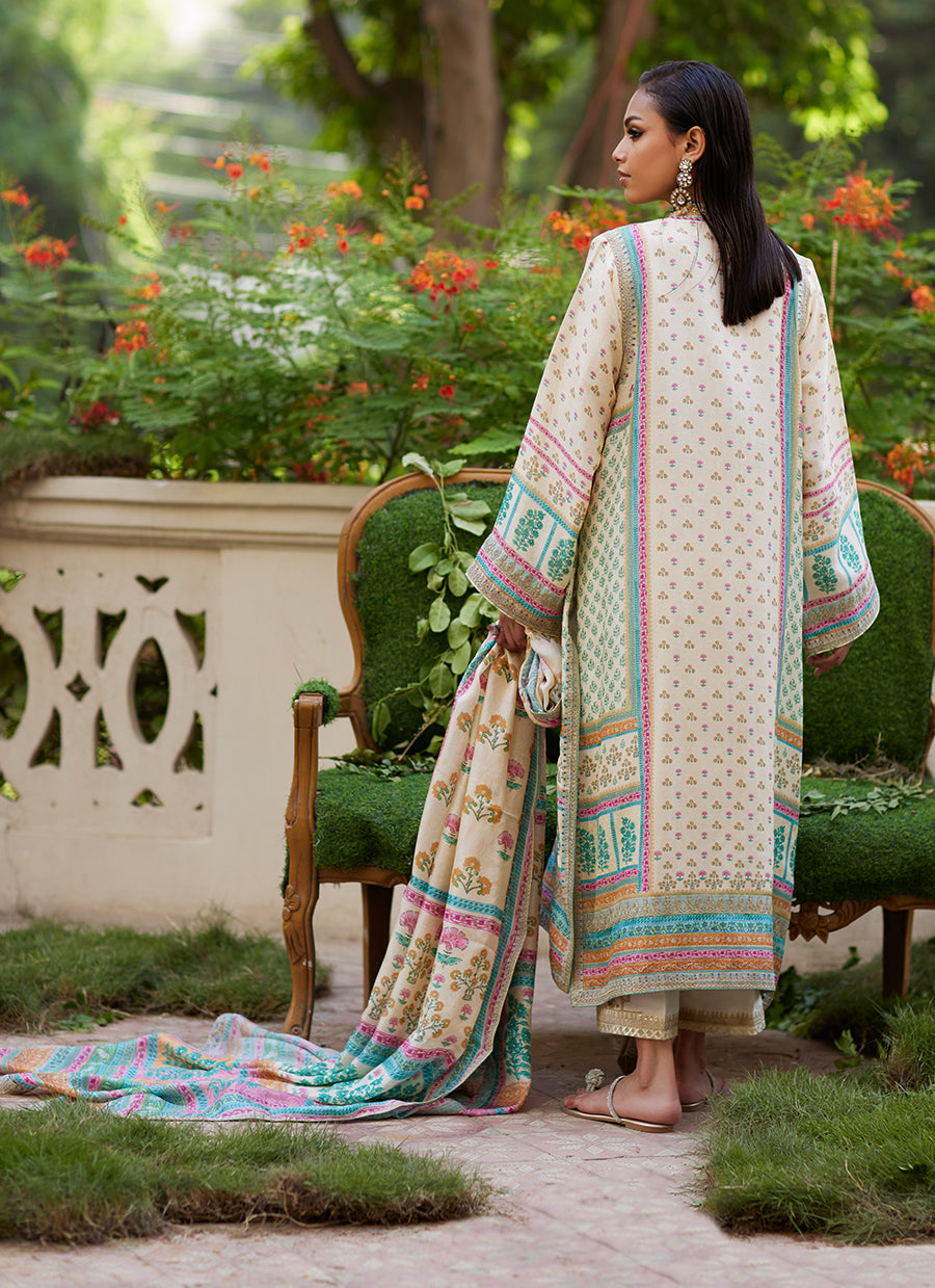 Nural Ivory Kurta And Dupatta