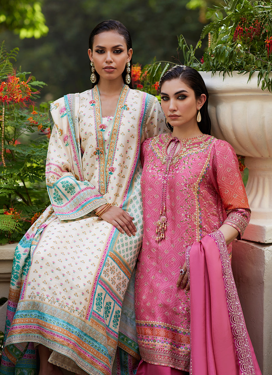 Nural Ivory Kurta And Dupatta