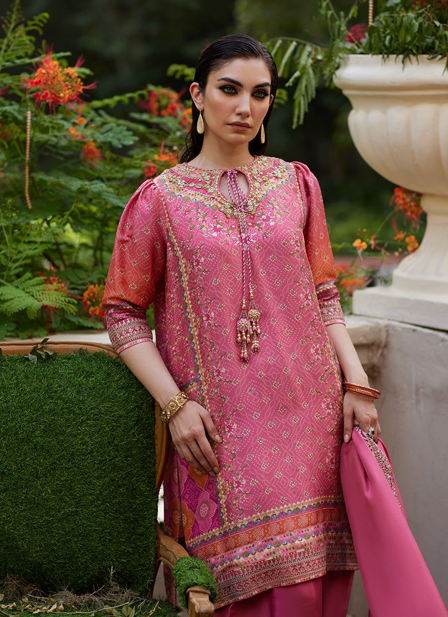 Abila Shirt And Dupatta