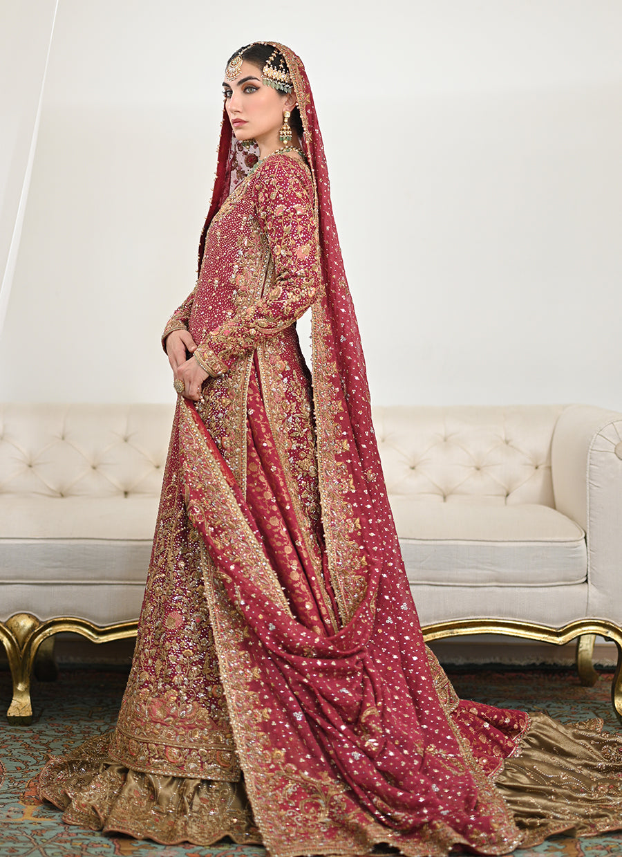 Mehtab Scarlet Farshi Bridal