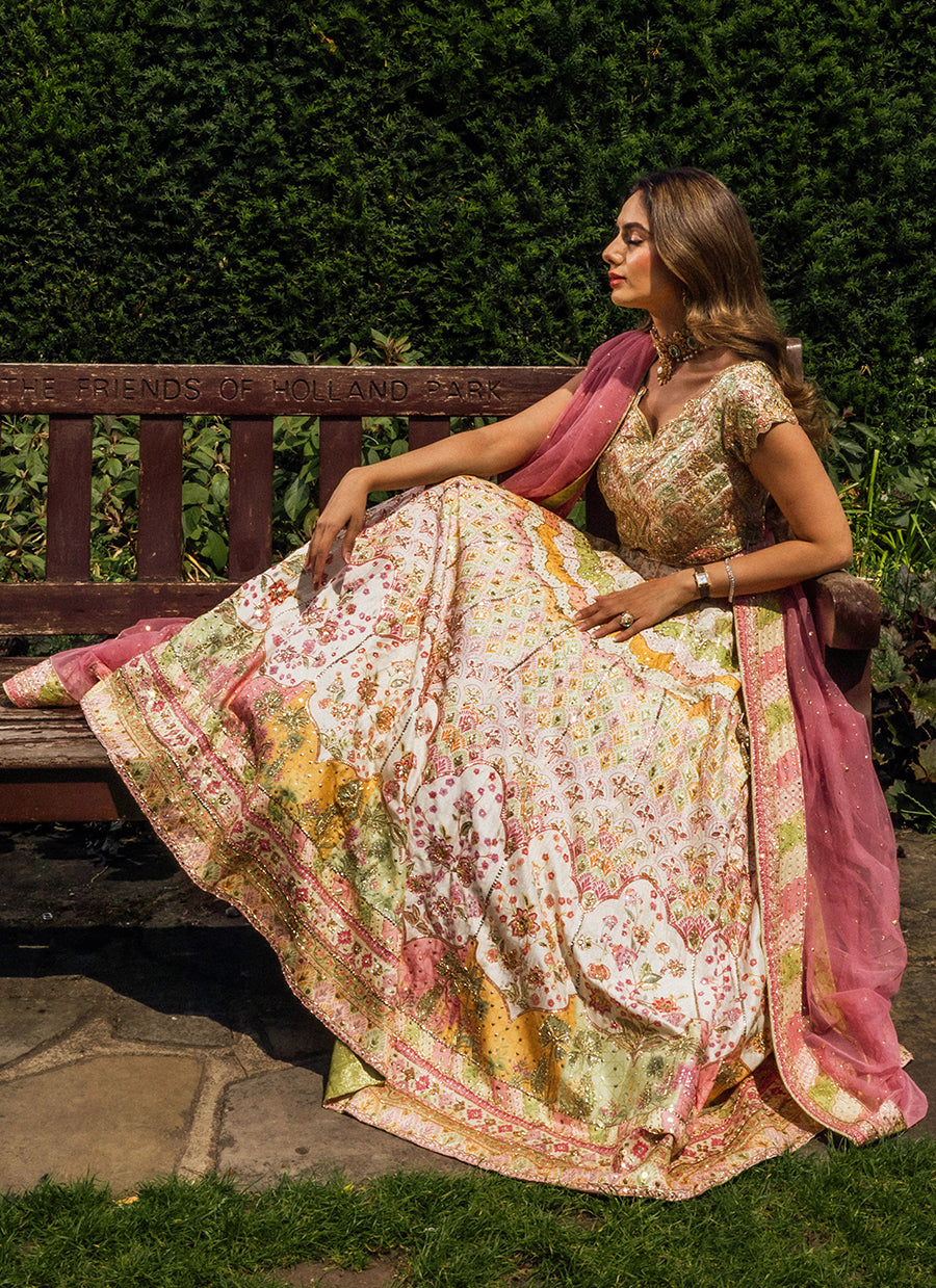 Izel Printed Lehenga Choli