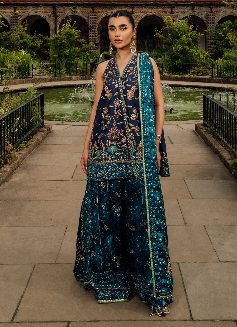 Ryza Blockprinted Short Shirt and Dhaka