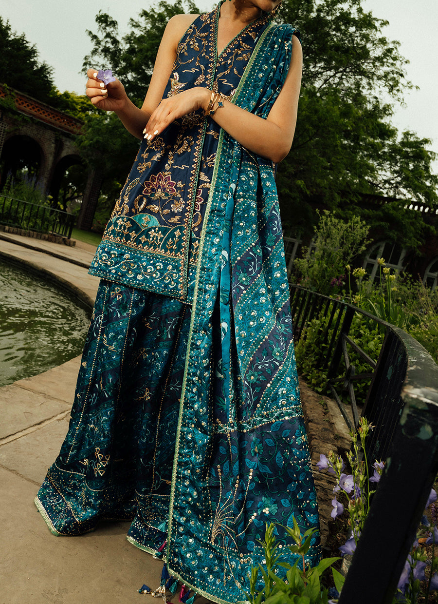 Ryza Blockprinted Short Shirt and Dhaka