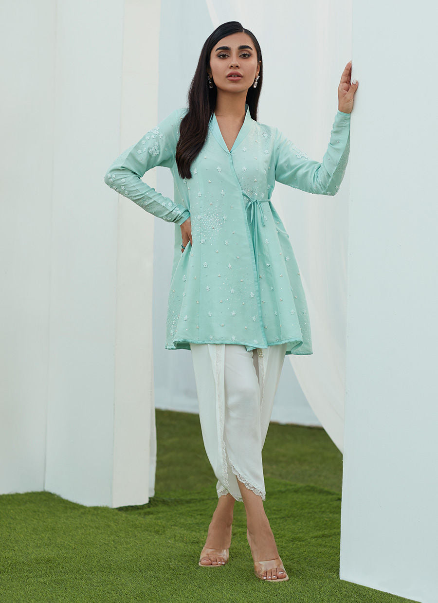 Evie Crepe Silk Tulip Shalwar