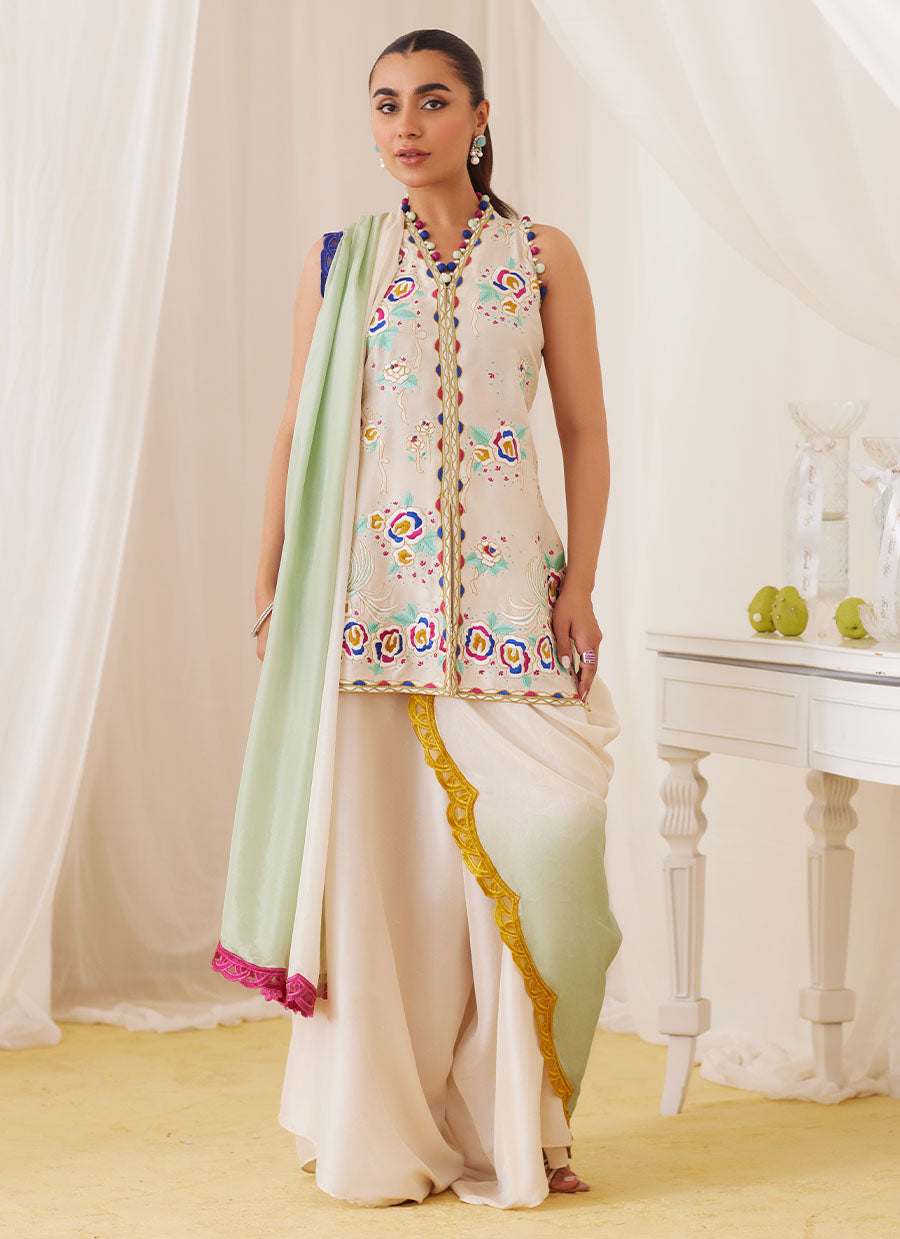 Cleo Ivory Tulip Shalwar