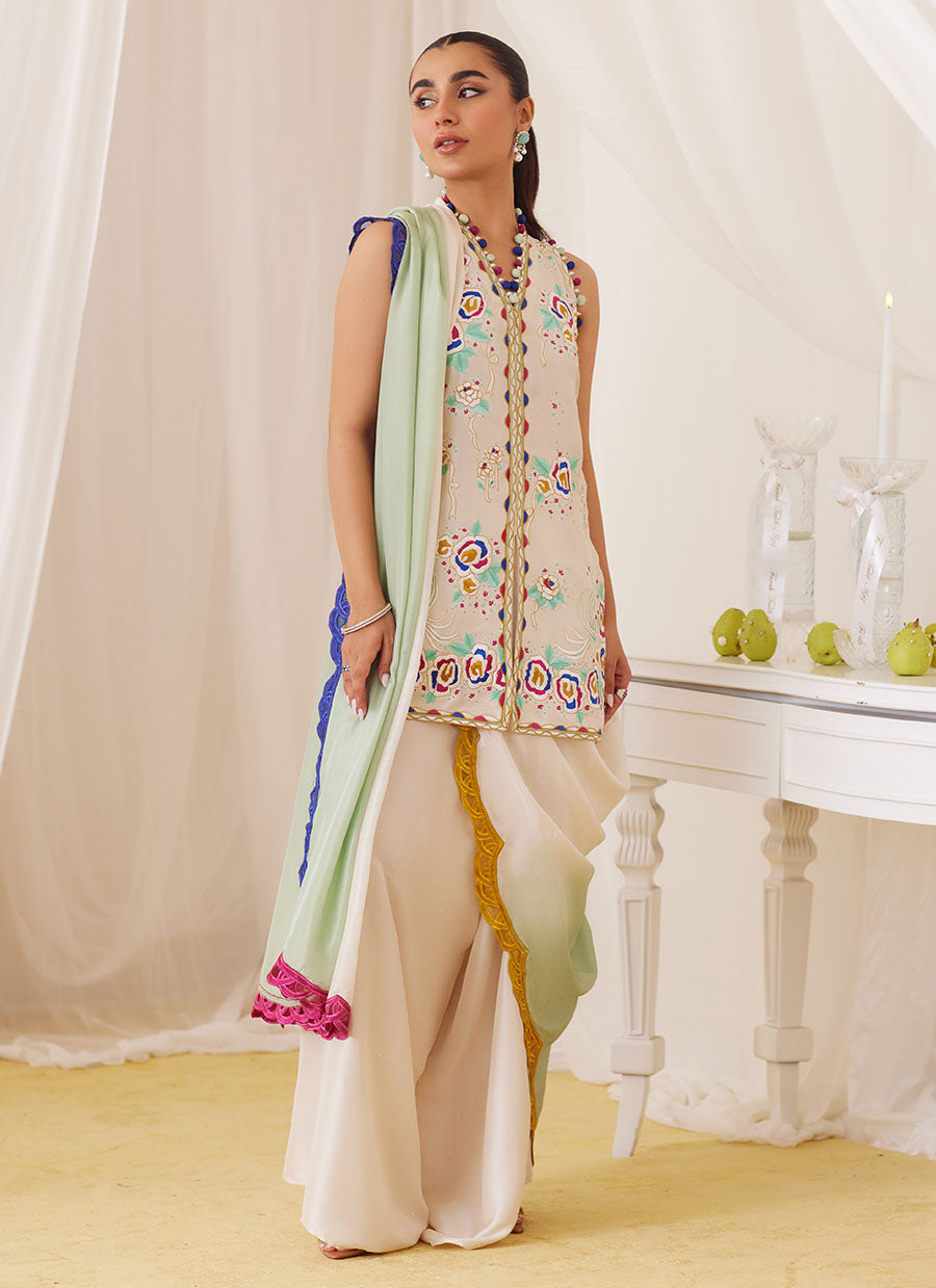 Cleo Ivory Tulip Shalwar